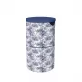 ORDINETT Kyoto Kosz na pranie Ø38x65cm Taupe 70L
