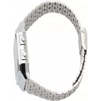 Casio AQ230A-7DMQD Unisex Zegarek Retro Analogowo-Cyfrowy, Biały/Srebrny