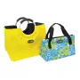 GIOSTYLE Zestaw toreb termicznych Bag In The City Assorted, niebiesko-żółty/żółto-niebieski (2 torby, 20L + 10L, wodoszczelna podszewka PEVA, izolacja z pianki o wysokiej gęstości, zamek błyskawiczny, regulowany pasek na ramię, podwójne uchwyty)