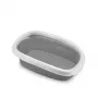 STEFANPLAST Kuweta dla kota Sprint 20 58x39x17 cm Biało-szara