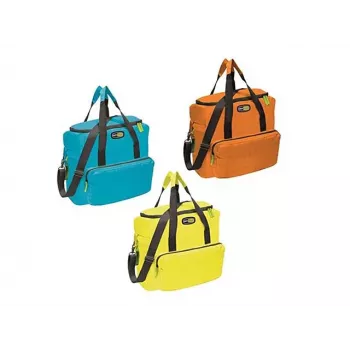 GIOSTYLE Torba termiczna Vela+ XL Assorted, jasnoniebieski/żółty/pomarańczowy