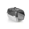 STEFANPLAST Transporter Gulliver 3 Top Free z metalowymi drzwiczkami 61x40x38cm Ciemnoszary/Jasnoszary