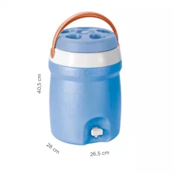 GIOSTYLE Termos 10,75L Fiesta 10 niebiesko-pomarańczowy