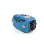 STEFANPLAST Gulliver 2 Transporter dla zwierząt z metalowymi drzwiczkami 55x36x35 cm niebieski