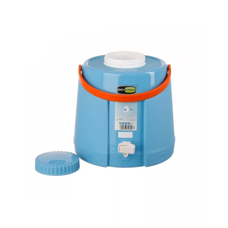 Giostyle Thermos 5.6L Fiesta 5 niebiesko-pomarańczowy izolowany pojemnik na napoje