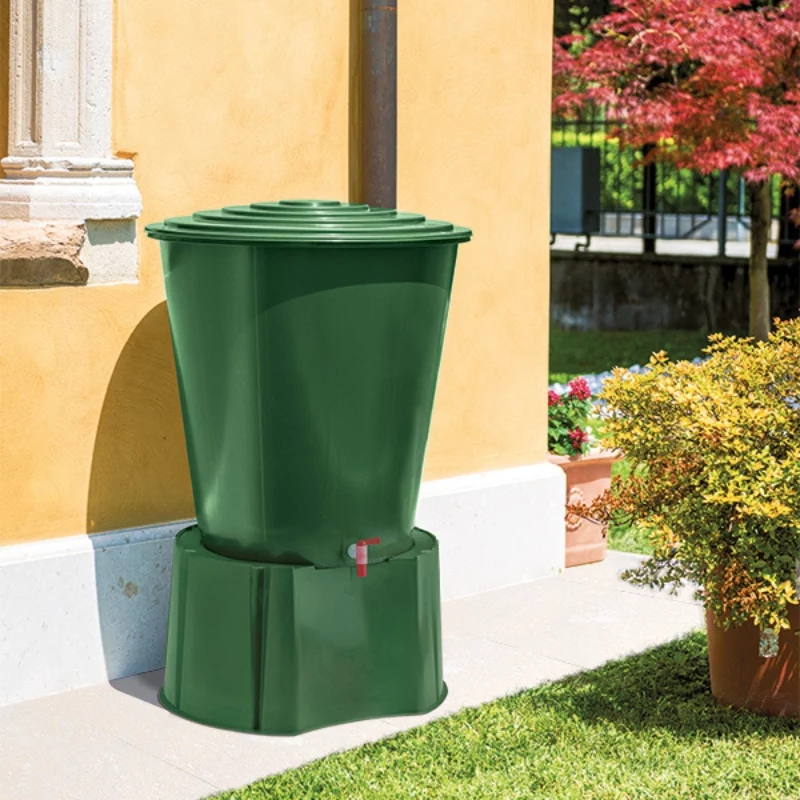 Podstawa pod zbiornik na deszczówkę STEFANPLAST do beczek 210L/310L, 70x38 cm, zielona