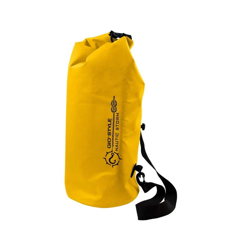 GIOSTYLE Wodoodporna termiczna torba Dry Bag Nautic Storm L 20L, Ø23x63cm, Żółta