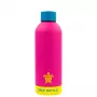 GIOSTYLE Butelka Fluo 0,5 l, mieszane kolory: różowy/żółty/zielony/niebieski