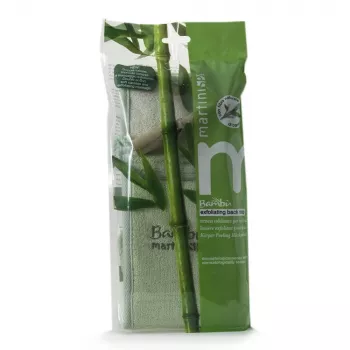 MARTINI SPA Luffa i bambusowy pas bambusowy – naturalny peeling do kąpieli z dwustronną teksturą