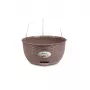 STEFANPLAST Wisząca Doniczka Natural Ø30x14.5cm Brązowa