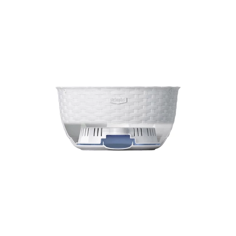 STEFANPLAST Wisząca Doniczka Natural Ø30x14.5cm Brązowa