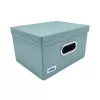 ORDINETT Box S Pudełko do przechowywania 29,5x22,5x16,5 cm Miętowe Polipropylen 11 L