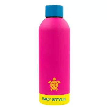 GIOSTYLE Butelka Fluo 0,75 l w różnych kolorach różowy/żółty/zielony/niebieski
