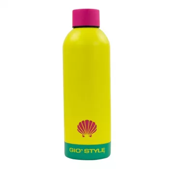 GIOSTYLE Butelka Fluo 0,75 l w różnych kolorach różowy/żółty/zielony/niebieski