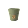 STEFANPLAST Ethica Doniczka z podstawką, 20 cm, zielona