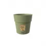 STEFANPLAST Ethica Doniczka z podstawką, 20 cm, zielona