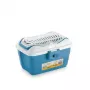 STEFANPLAST Transporter Mini Gulliver 40x30x24cm Biało-Niebieski