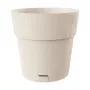 STEFANPLAST Ethica Doniczka z podstawką Ø40x39cm Biała