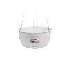 STEFANPLAST Wisząca Doniczka Naturalna Ø30x14.5cm Biała