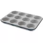 Forma do muffinek GUARDINI XBake 12-cup 27 x 35 x 3 cm antracytowa nieprzywierająca