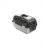 STEFANPLAST Transporter Gulliver 2 z metalowymi drzwiami 55x36x35 cm ciemnoszary/jasnoszary