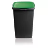 GIOSTYLE Pojemnik na odpady Eco Solution 45L 37x36x53,5cm Ciemnoszary/Zielony
