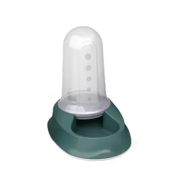 STEFANPLAST Chic automatyczny karmnik i poidło dla zwierząt, 2L, zielony