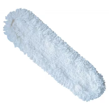 SAUBER Mop zamienny do szczotki podłogowej TTS Go-Pro 60cm, mikrofibra, niebiesko-biały