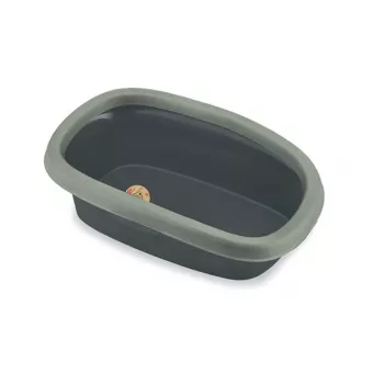 STEFANPLAST Kuweta dla kota Sprint 20 58x39x17 cm Szary/Zielony