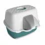 STEFANPLAST Kuweta dla kota Tres Chic Outdoor 56x54,5x39cm Biało-Zielona