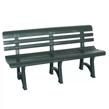 Ławka ogrodowa BICA Olimpia 150x53x77cm Zielona