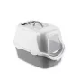 STEFANPLAST Cathy Easy Clean zamykana kuweta dla kota z filtrem 56x40x40cm biało-szara