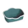 STEFANPLAST Kuweta dla kota Tres Chic Otwarta 56x38,5x26 cm Biało-Zielona