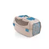 STEFANPLAST Transporter Gulliver 2 z plastikowymi drzwiami 55x36x35 cm White Travertine