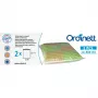 ORDINETT Plastikowe worki na koce 2 szt. 80x110cm Worki próżniowe z podwójnym zamkiem i uniwersalnym zaworem