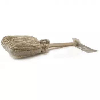 MARTINI SPA Sisal Toning Brush Natural - Szczotka do masażu na sucho z rączką z drewna bukowego