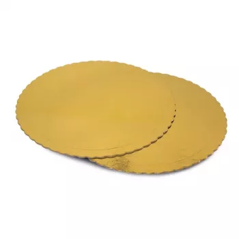 GUARDINI Easy Bake Papierowe Formy do Ciast Złote 32 cm 2 szt.