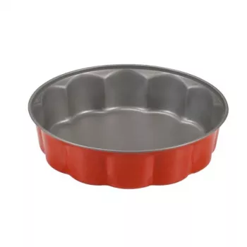 GUARDINI Rossana foremka do ciasta w kształcie kwiatu Ø26x6,8cm antracytowo-szara