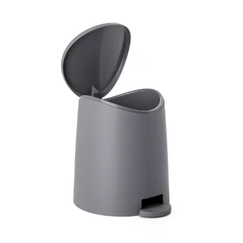 Kosz na pedały łazienkowy TATAY 3L Standard Grey
