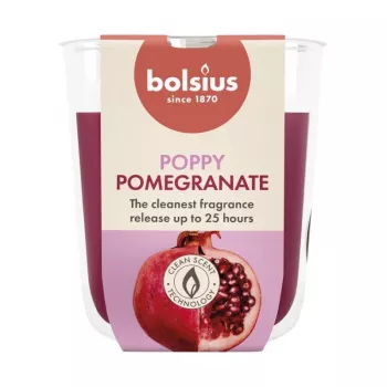 BOLSIUS True Scents Świeca Zapachowa w Szklanym Naczyniu Granat Ø80x73mm