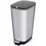 KIS Kosz na pedały Metallic Chic Bin L 45L Stalowy szary