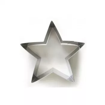 GUARDINI Foremka do ciasta Gwiazda Bożonarodzeniowa 20 x 20 cm Nieprzywierająca Stal Węglowa