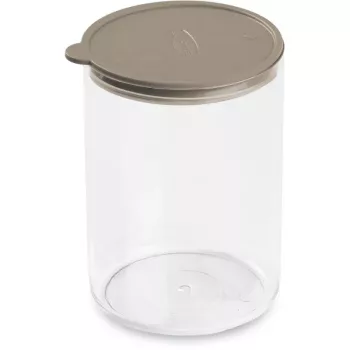 GIOSTYLE Con.Tengo okrągła miska na karmę M 1,2 l szaro-brązowa