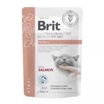 BRIT VD Renal Cat Pouch - Mokra karma dla kotów - 12x85g