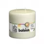 Świeca cylindryczna BOLSIUS Mamoth z 3 knotami Ø150x150mm Beżowa