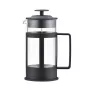 ASI COLLECTION Coffee Press GULFI M 600ml French Press, szkło borokrzemowe, czarno-srebrny