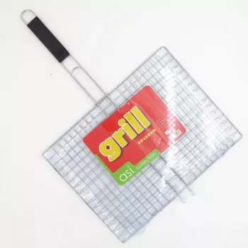 ASI COLLECTION Ruszt do grilla 40x30cm stal chromowana
