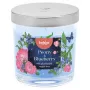 Bolsius Aromatyczna Świeca w Szklanym Słoiku Floral Fusion Peony & Blueberry Ø80x72mm