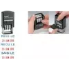 Trodat Printy Dater 4850L PAYÉ LE (FR) Samotuszujący Datownik, Francuski, 24 x 24 mm, Czarny 4850/L2