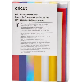 Cricut Insert Cards Foil Celebration R10 zestaw kart czerwony, niebieski (2009476)